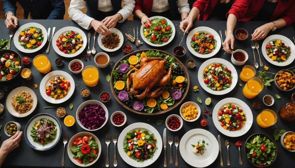 Saveurs festives : découvrez les tendances culinaires qui vont tout changer !