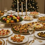 Buffet de fin d’année : émerveillement et convivialité en petites bouchées